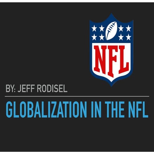 Globalization in the NFL