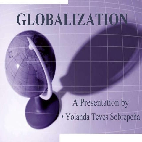 Globalization report