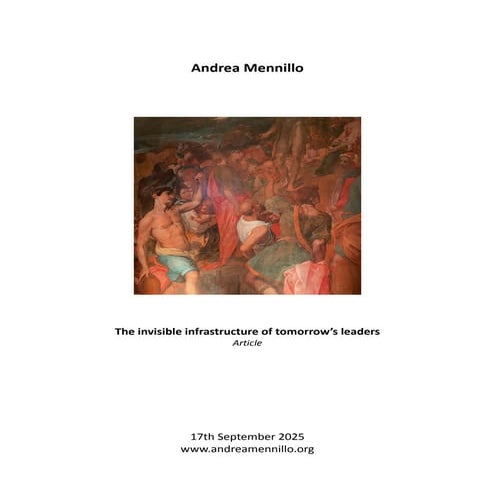 The invisible infrastructure of tomorrow’s leaders