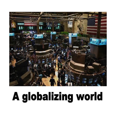 Globalizing world