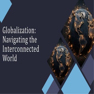 PPT PRESENTATION BASED ON THE GLOBALIZATION | PPTX