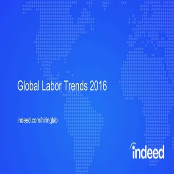 Global Labor Trends 2016