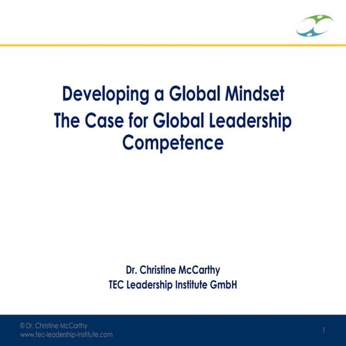 Global Leadership Competence