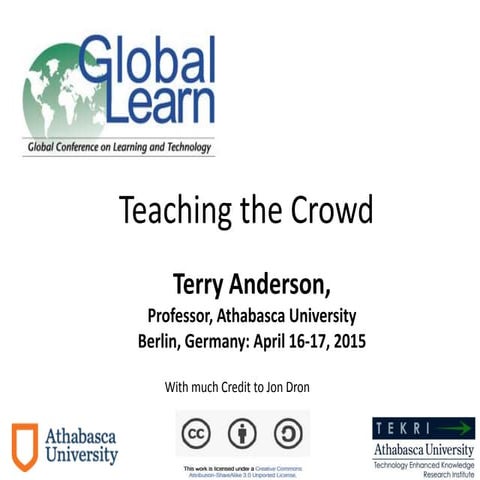Global learn keynote Berlin 2015
