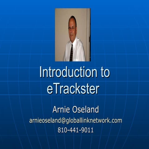 Global Link Network Slide Show E Trackster