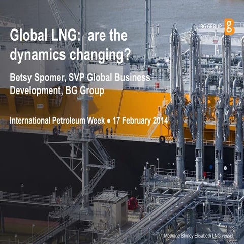 Global lng are the dynamicschanging