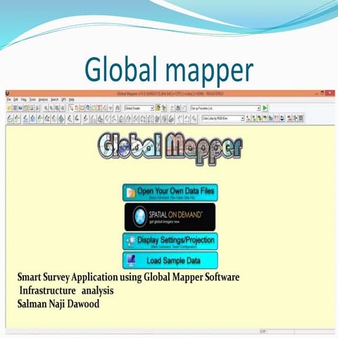 Global mapper