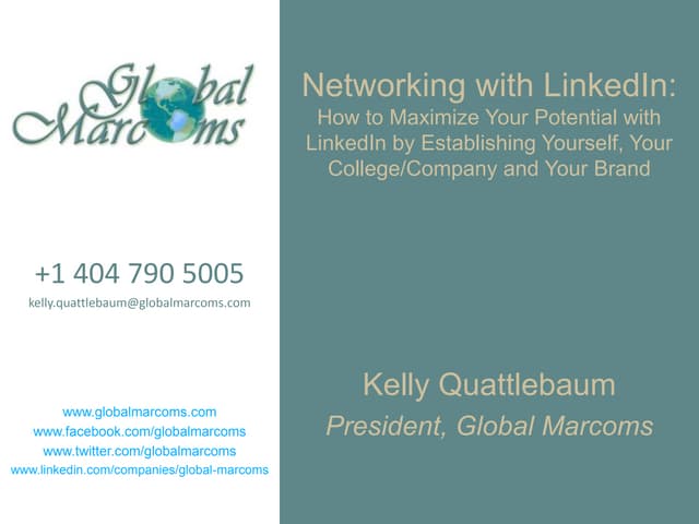 GACE: Networking with LinkedIn