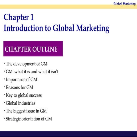 Global Marketing KIC