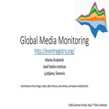 Global Media Monitor - Marko Grobelnik