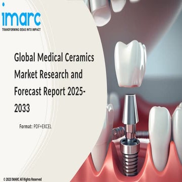 Medical Ceramics Market by Product Type, Distribution Channel, End User 2025-2033