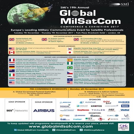 SMi Group's Global MilSatCom 2018 | PDF