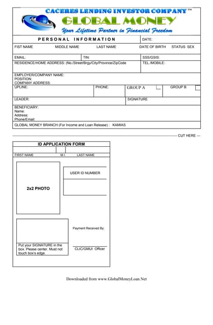 Client information sheet individual | PDF