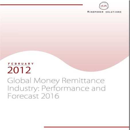  In 2010, Global Remittance Flow Showed a Growth Rate of 4.33%
