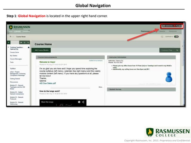 Global Navigation
