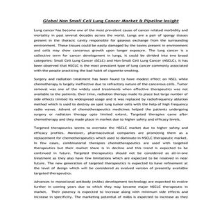 Global non small cell lung cancer m...