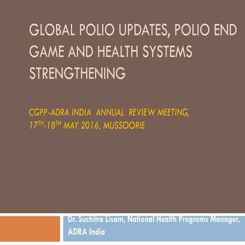 Global polio updates and hss (1)
