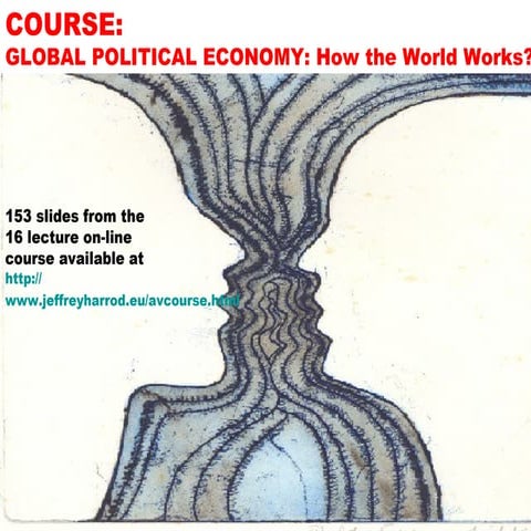 Global Political Economy: How The World Works?
