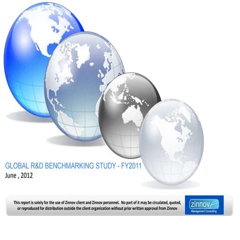 Global R&D Benchmarking Study: FY2011