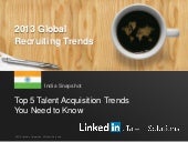 India Recruiting Trends 2013 | English