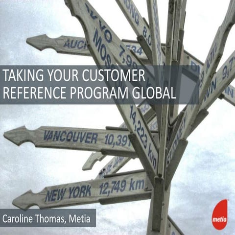 Taking your reference program global