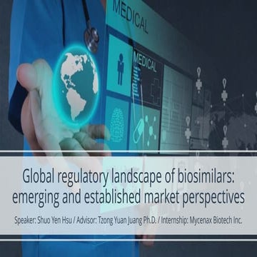 Global regulatory landscape of biosimilars