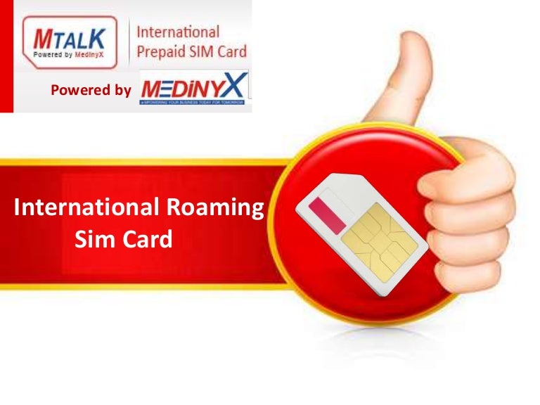 Global Roaming Sim Card Mtalk