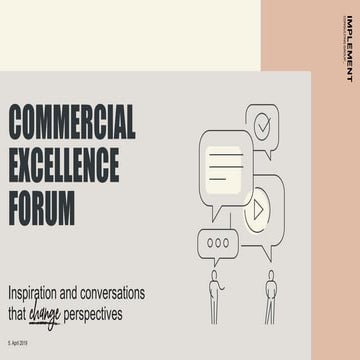 Transforming a global sales organisation