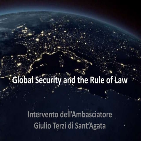 Global security and the rule of law