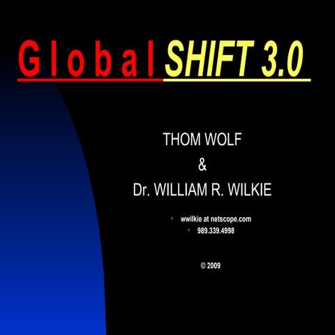 GlobalSHIFT 3.0