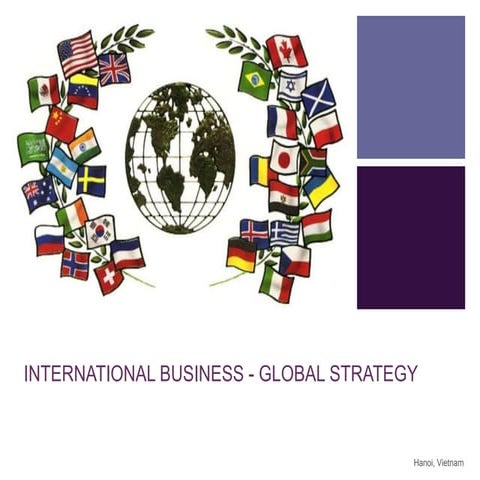 International business strategy_Global strategy