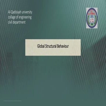 Comprehensive Overview of Global Structural Behaviour in Civil ...