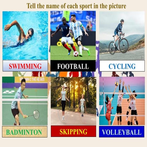 Comprehensive Vocabulary and Pronunciation Guide for Sports and Games ...