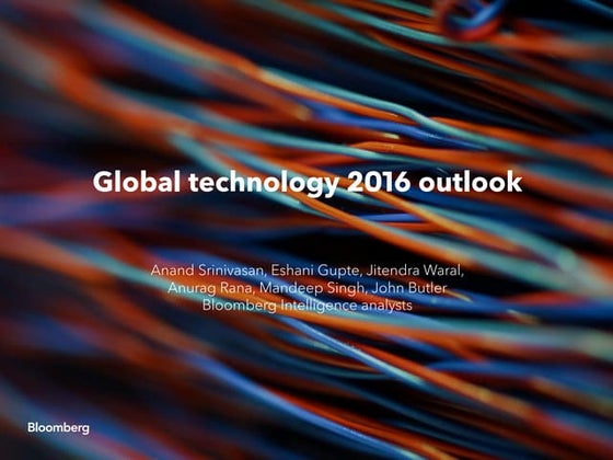 Global technology 2016 outlook