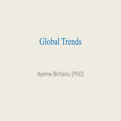 global trend Chapter 1.presentation power point