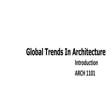 Global trend in architecture........pptx