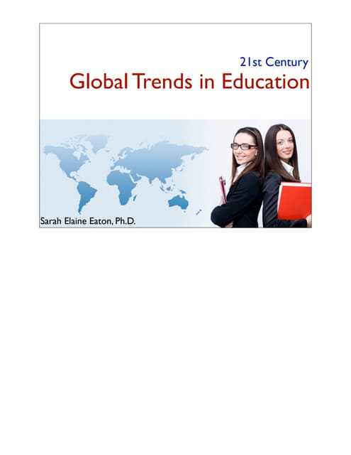 21st Century Global Trends in Education