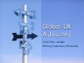 Global UX: A Journey