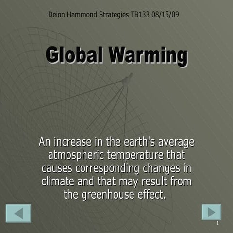 Global Warming