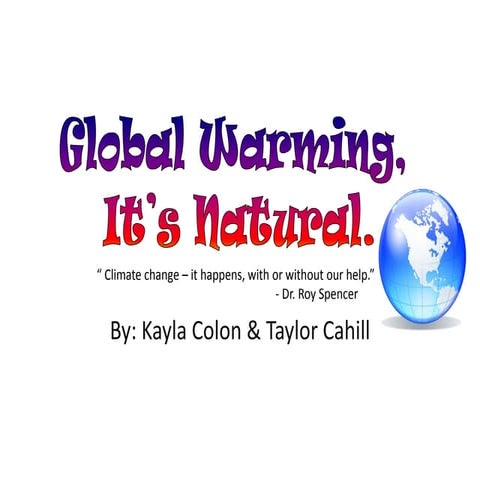 Global Warming Natural 1 KCandTC