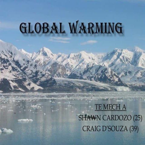 Global warming