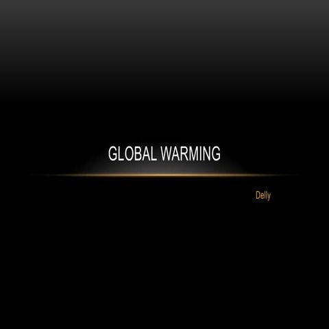 Global warming