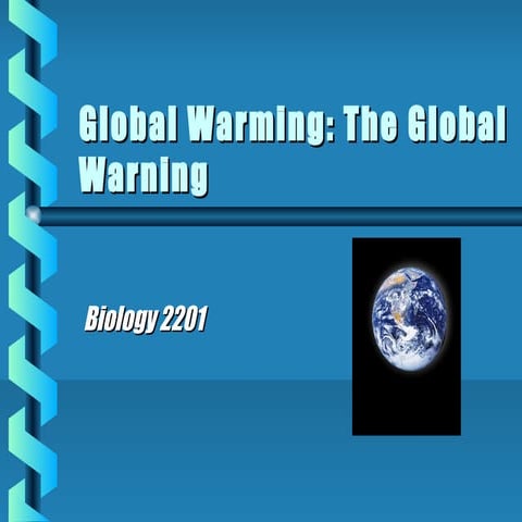 Global warming