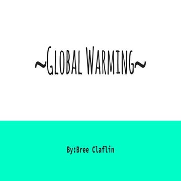 Global warming