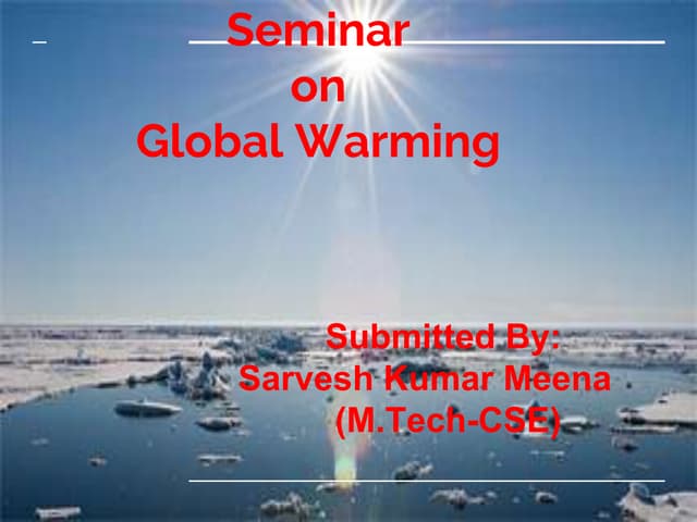 Global warming