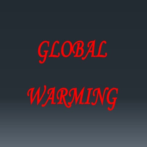 Global Warming