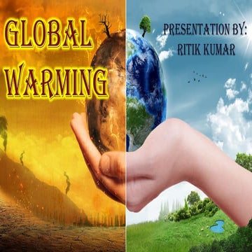 Global warming PowerPoint presentation