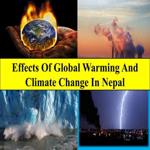 Climate change , it's impacts and adaption in Nepal | PPTX