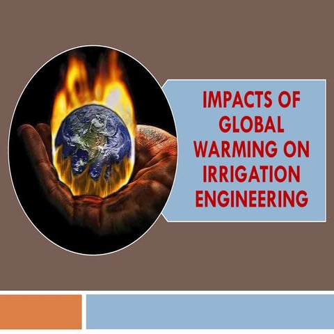 Global warming & Its Impacts