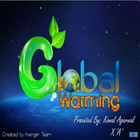 Global warming 